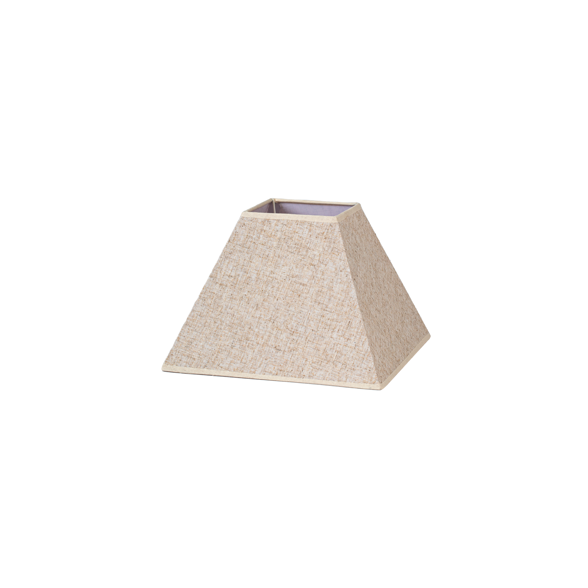 Pantalla Tenorio fabricada en lino color beige, ideal para crear ambientes cálidos