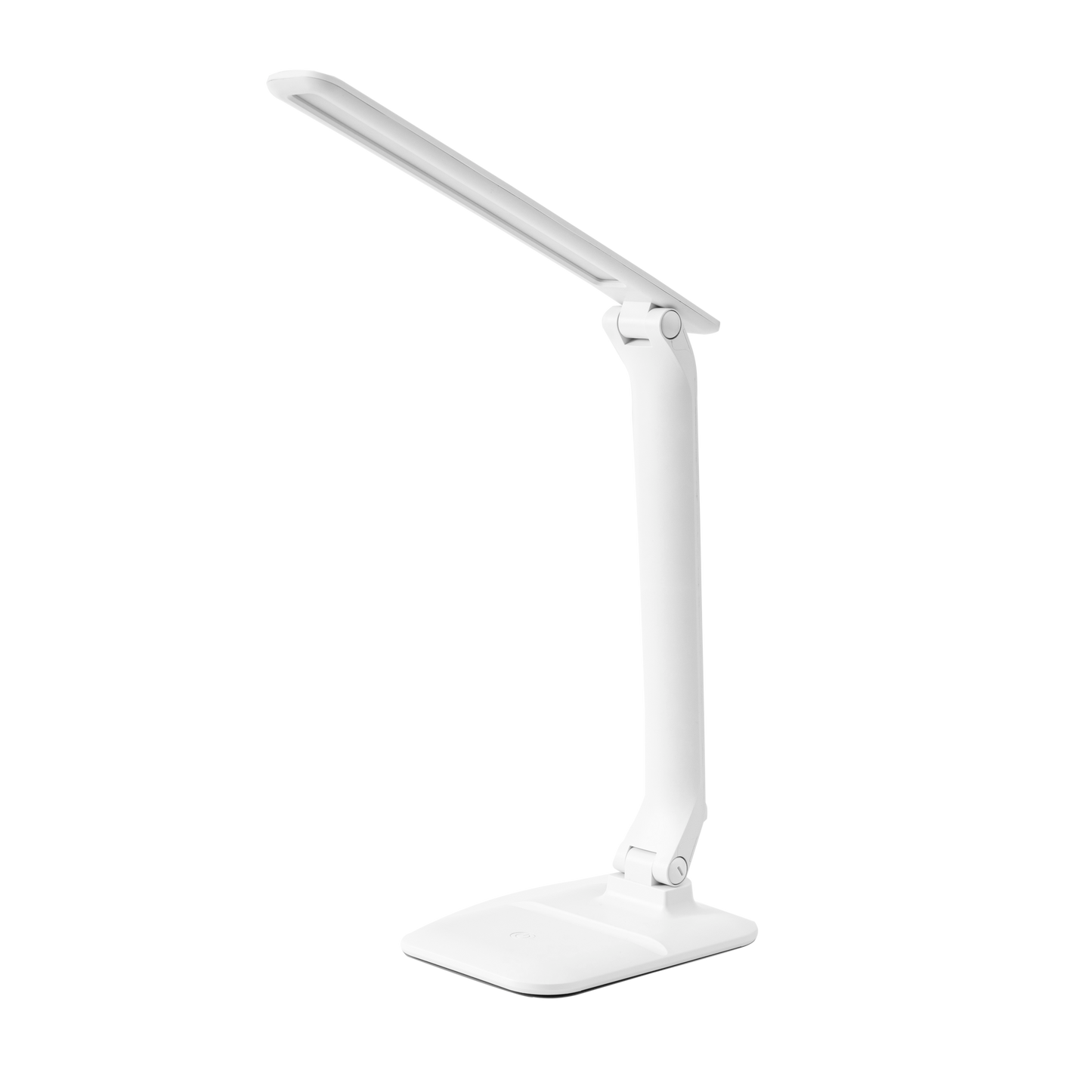 Flexo Shein 7W blanco, regulable, plegable y táctil de Fabrilamp. Iluminación LED eficiente para escritorio.