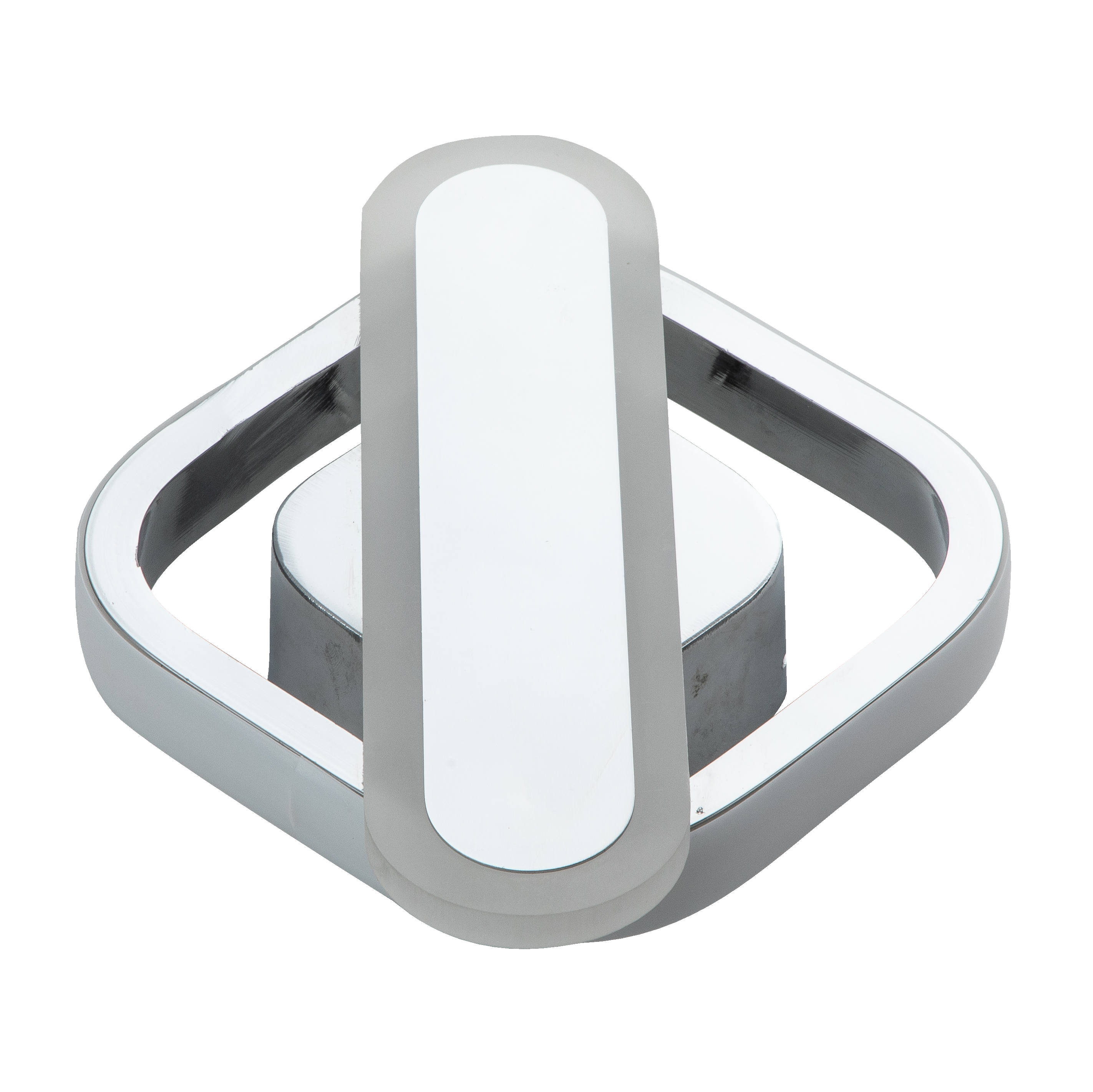 Plafón LED Elma Cromo 28W de Fabrilamp, diseño moderno y elegante para tu hogar.