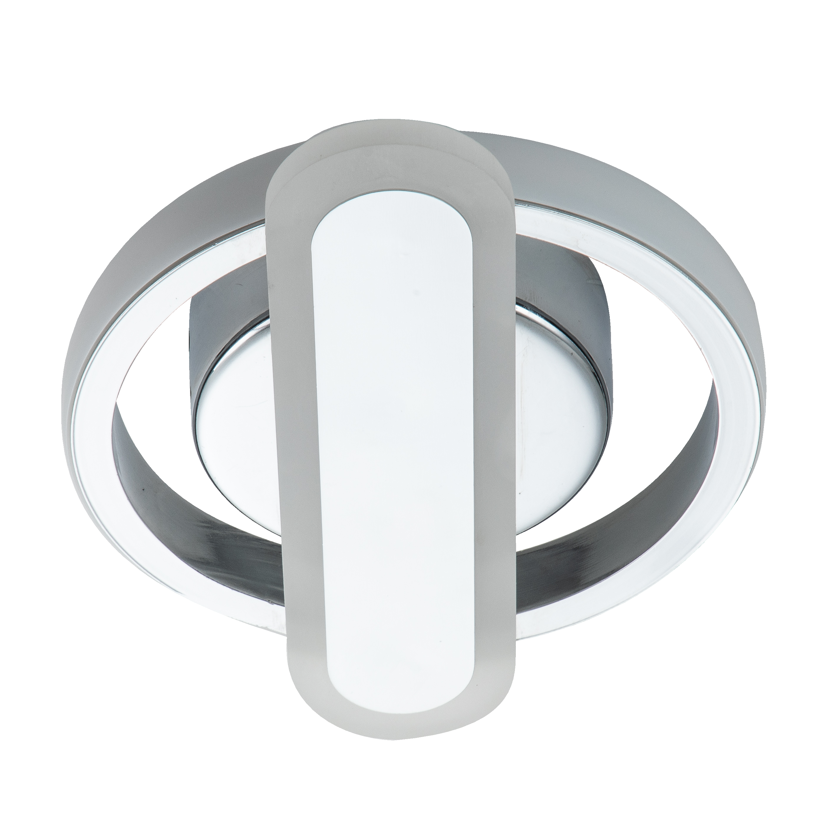 Plafón LED Elma Cromo 26W de Fabrilamp, diseño moderno y elegante para interiores.