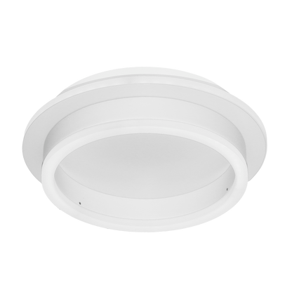 Plafón LED Elma Blanco 30W de Fabrilamp, diseño moderno y elegante para tu hogar. luzguru.com