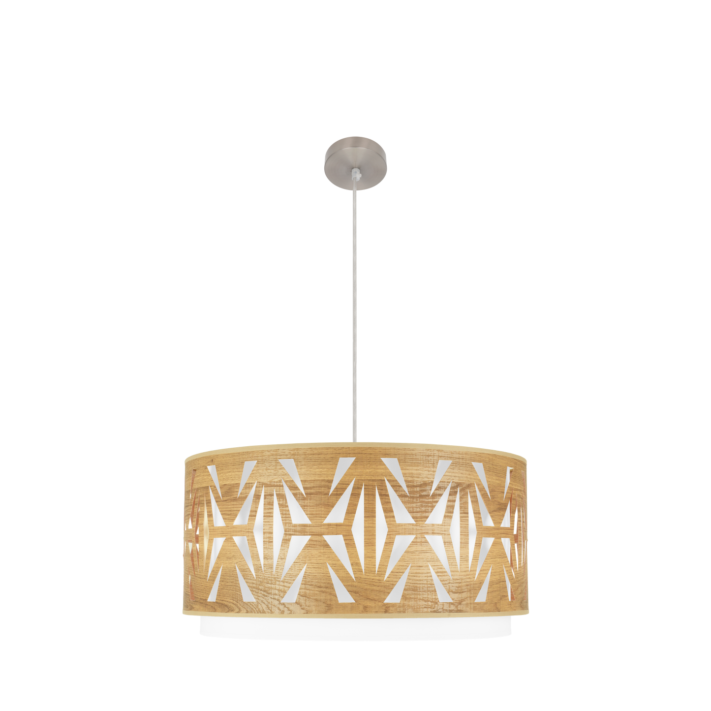 Lámpara colgante con altura regulable, ideal para interior
