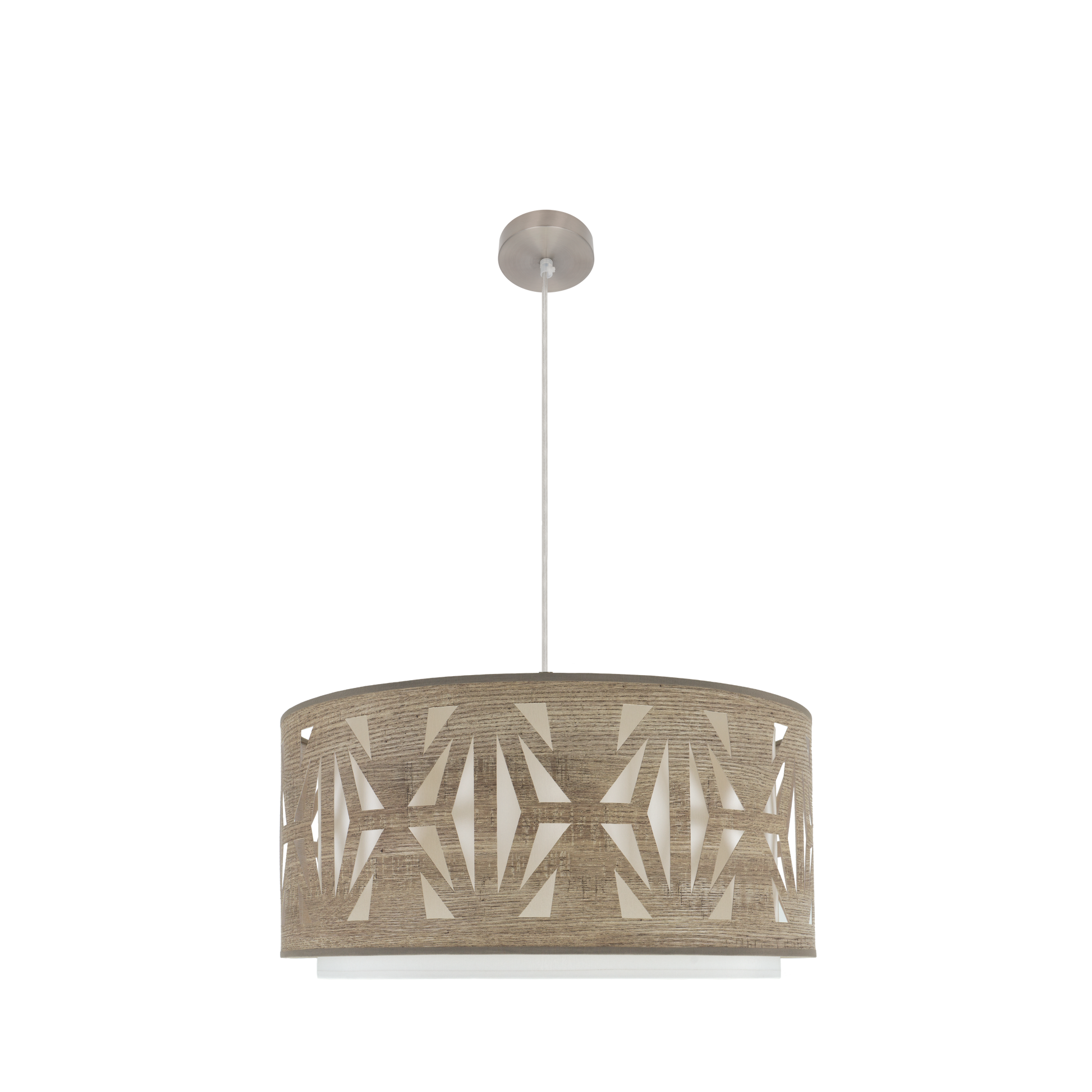 Lámpara colgante con altura regulable ideal para crear ambiente acogedor