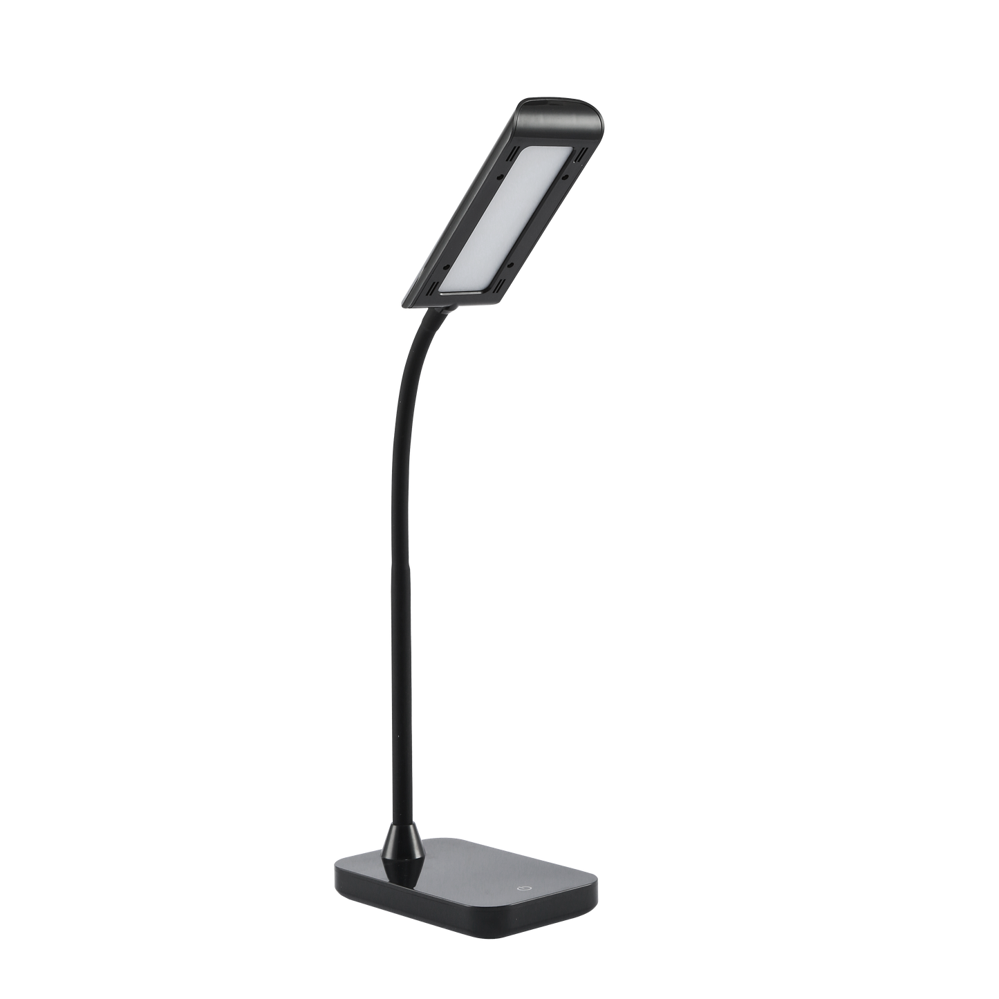 Flexo LED Oliver Negro 5W de Fabrilamp, diseño moderno y elegante para escritorio.