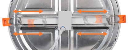 Downlight Lejania fabricado en Aluminio color Blanco