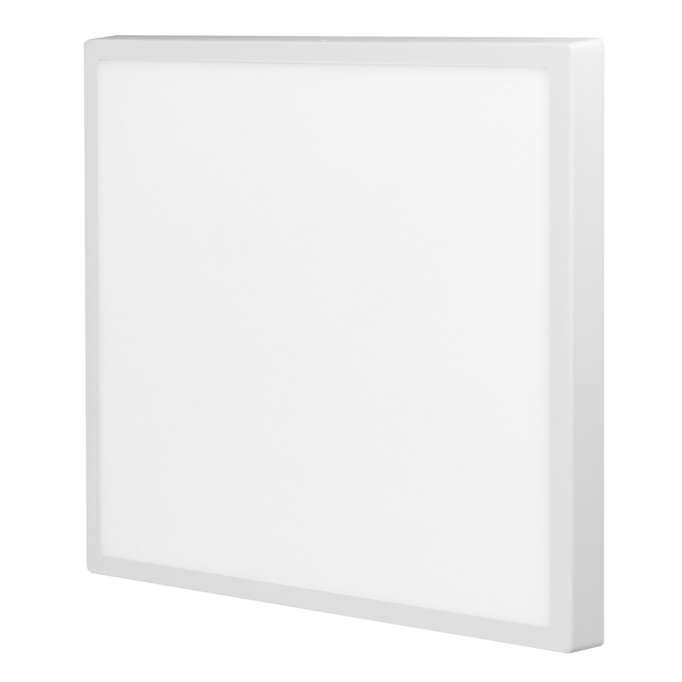 Panel LED Plano Blanco 36W 4000K de Fabrilamp, vista frontal.