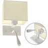 ABNA Aplique de Pared con Luz de Lectura LUMIT 108160101 para Hotel