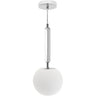 Colgante AIMEE cromado de Interlusa con diseño moderno y minimalista, ideal para interiores.