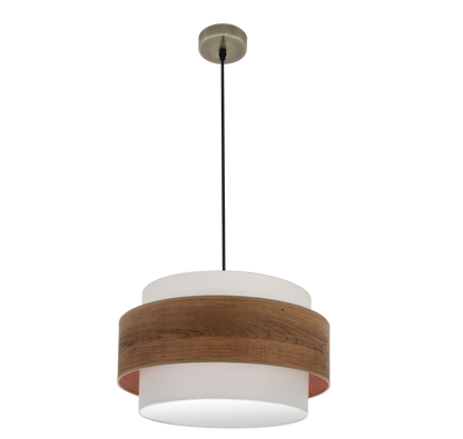 Colgante Myriam con altura regulable, ideal para crear un ambiente acogedor en el salón