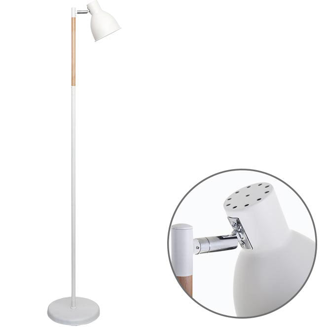 Lámpara de Pie DELZA Madera Natural LUMIT 109440101