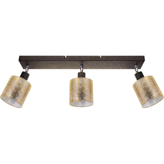 Herman Aplique de Pared LUMIT Oro y Negro, Ref. 109590329