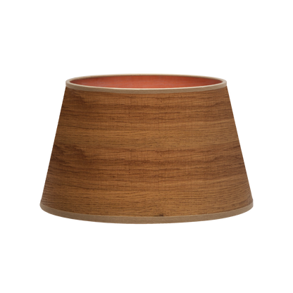 Pantalla Salma fabricada en Textil color Madera Oscura