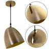 Colgante INOI Vintage Bronce Interlusa con bombilla E27