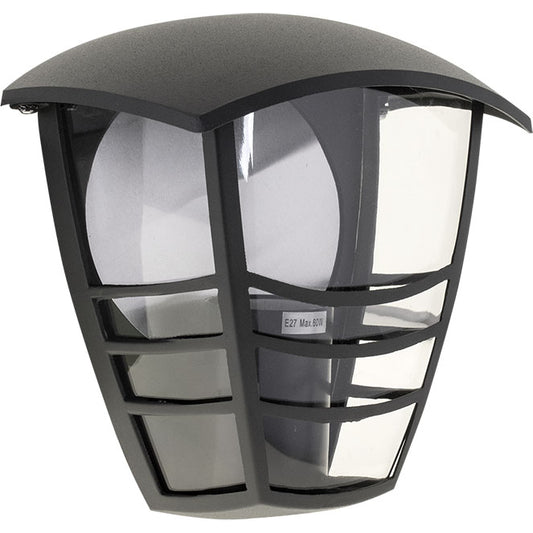 Aplique Exterior Estanco TERVA IP44 E27 19,5 cm Antracita LUMIT Interlusa - vista principal | Interlusa