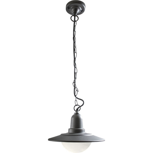 Lámpara Colgante Exterior TORVA 30 cm Antracita IP44 Interlusa - vista principal | Interlusa