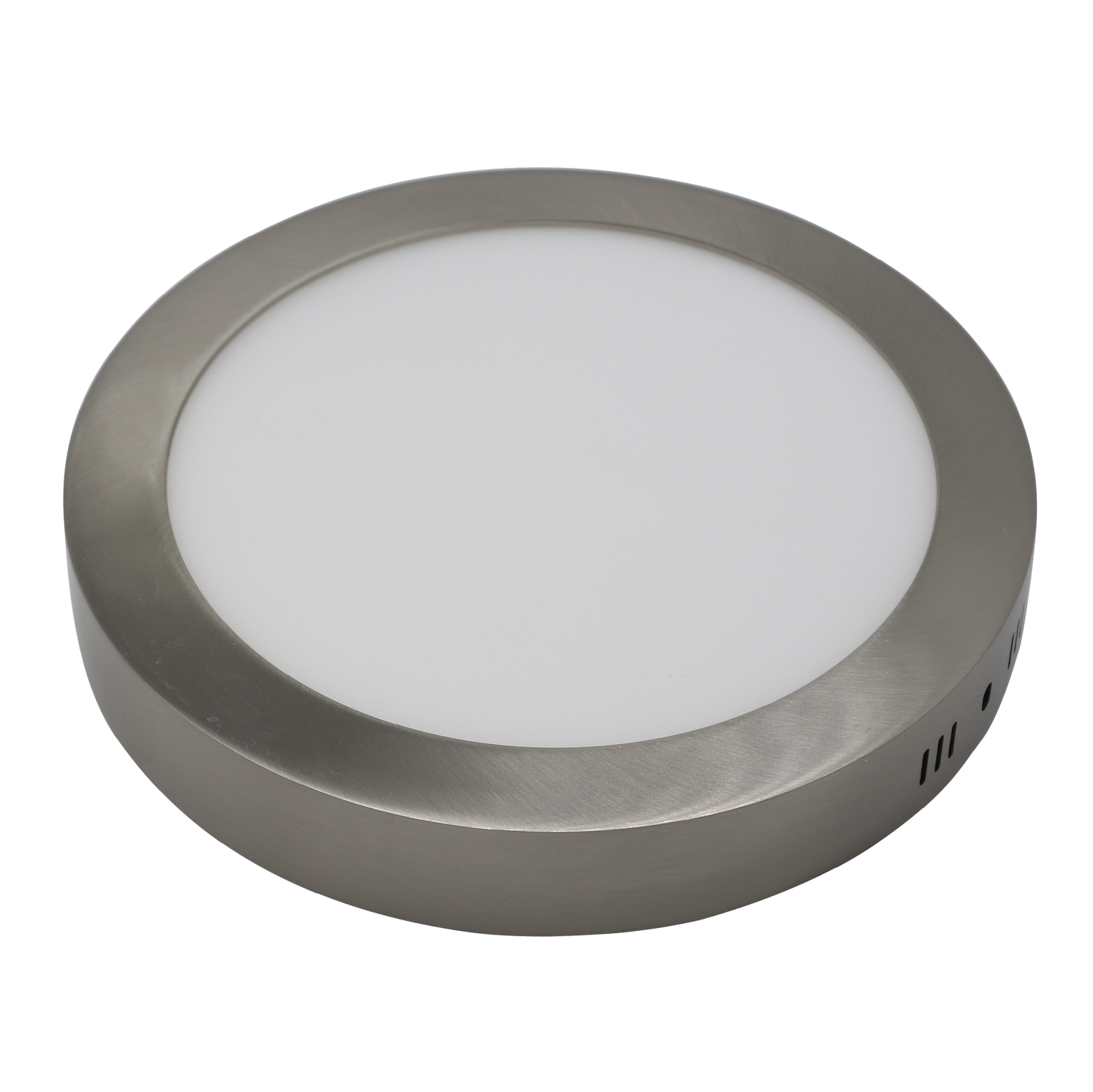 Downlight Superficie Diorita 24W Níquel Fabrilamp - Vista frontal