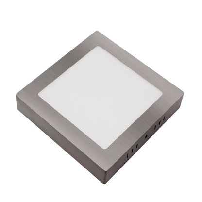 Downlight Superficie Gabro 24W Níquel - Vista frontal