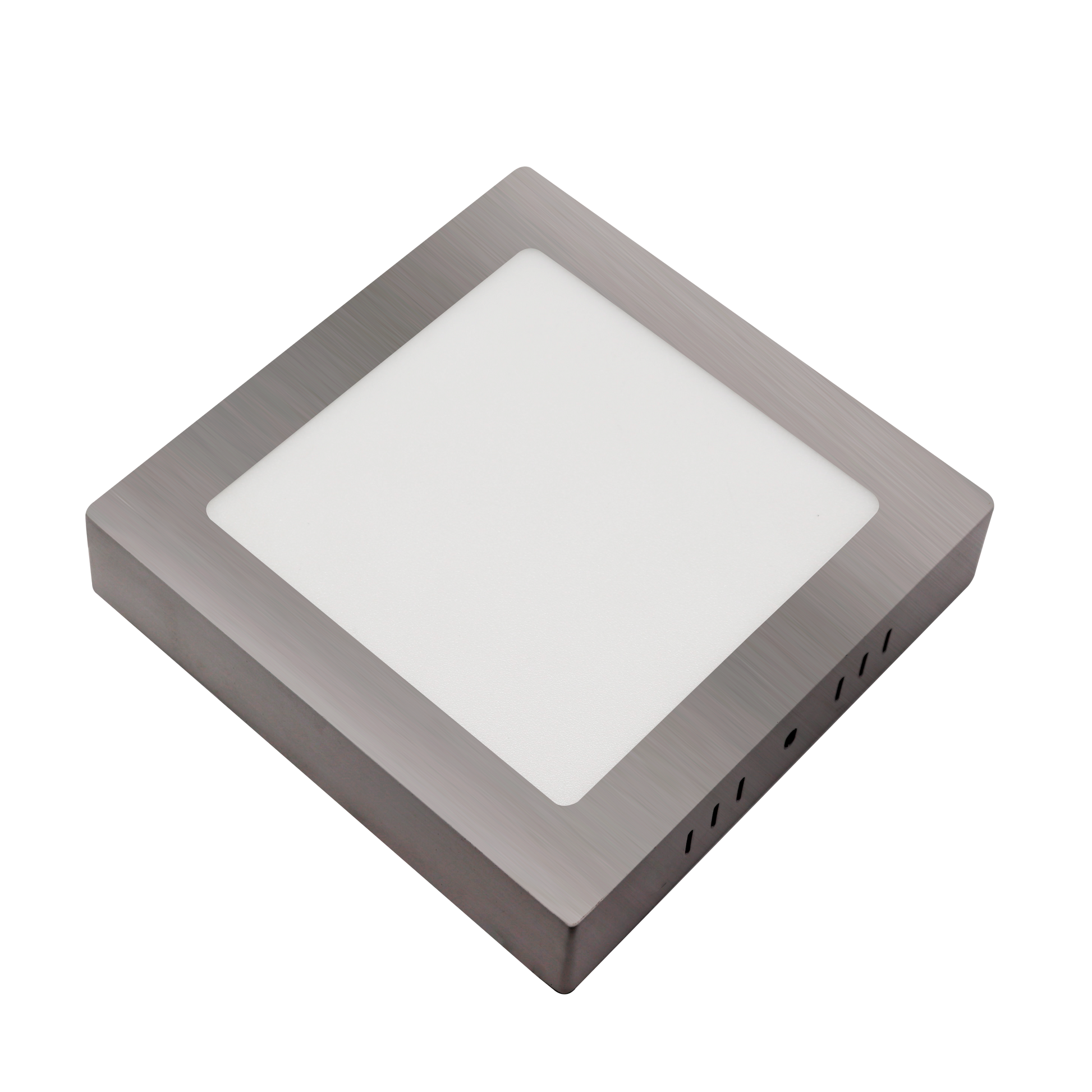 Downlight Superficie Gabro 18W Níquel - Vista frontal