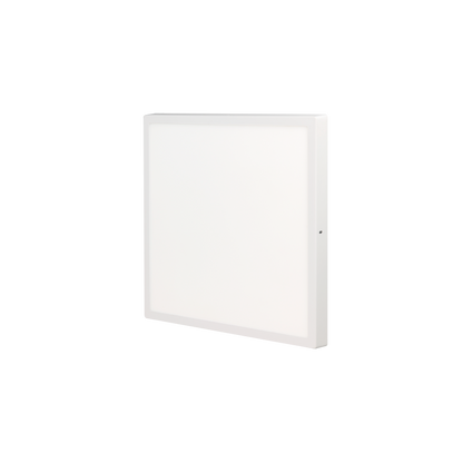 Panel LED Llano 48W blanco 50x50cm, vista frontal. Fabrilamp en luzguru.com