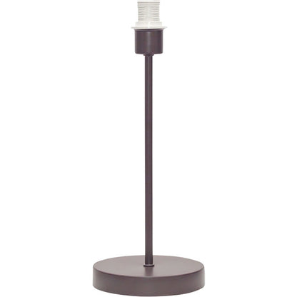 Lámpara de Sobremesa MALDIVAS 33 cm Marrón Metal Interlusa - Vista frontal principal en fondo blanco | LuzGurú