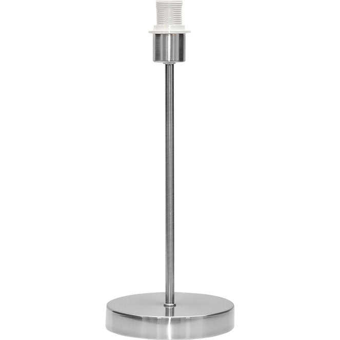 Armazón para Sobremesa Maldivas 33 cm Níquel Interlusa - Vista frontal principal en fondo blanco | LuzGurú