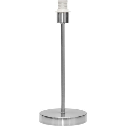 Armazón para Sobremesa Maldivas 33 cm Níquel Interlusa - Vista frontal principal en fondo blanco | LuzGurú