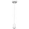 Armazón para Colgante MALDIVAS 1E27 Altura Regulable Diámetro 10cm Blanco Interlusa
