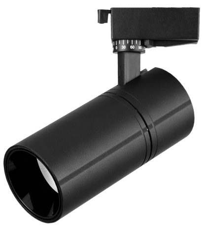 Foco carril LED ANZO Fabrilamp / Abrila orientable negro 180192009