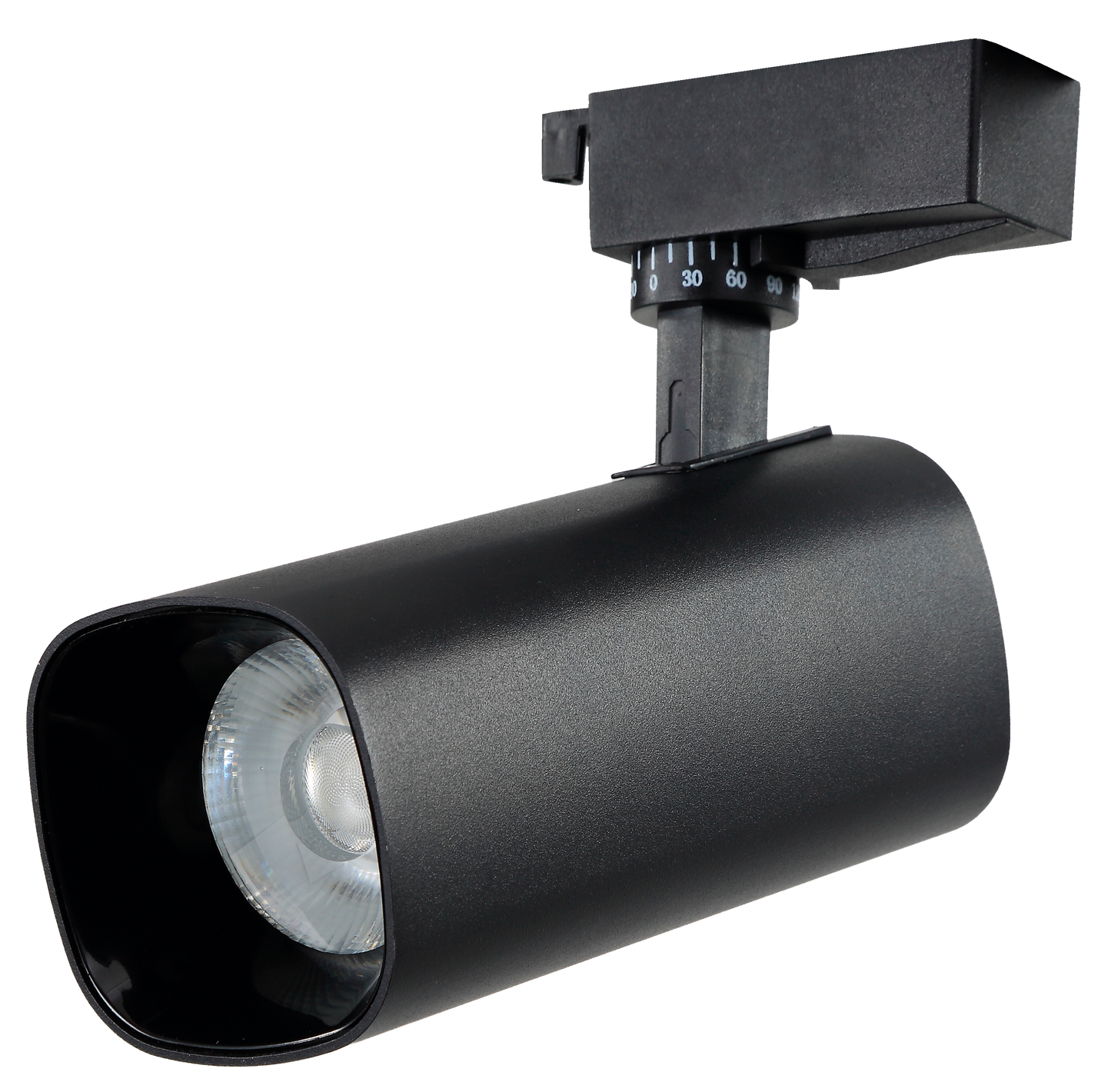 Foco orientable Alfil para sistemas de carril monofásico