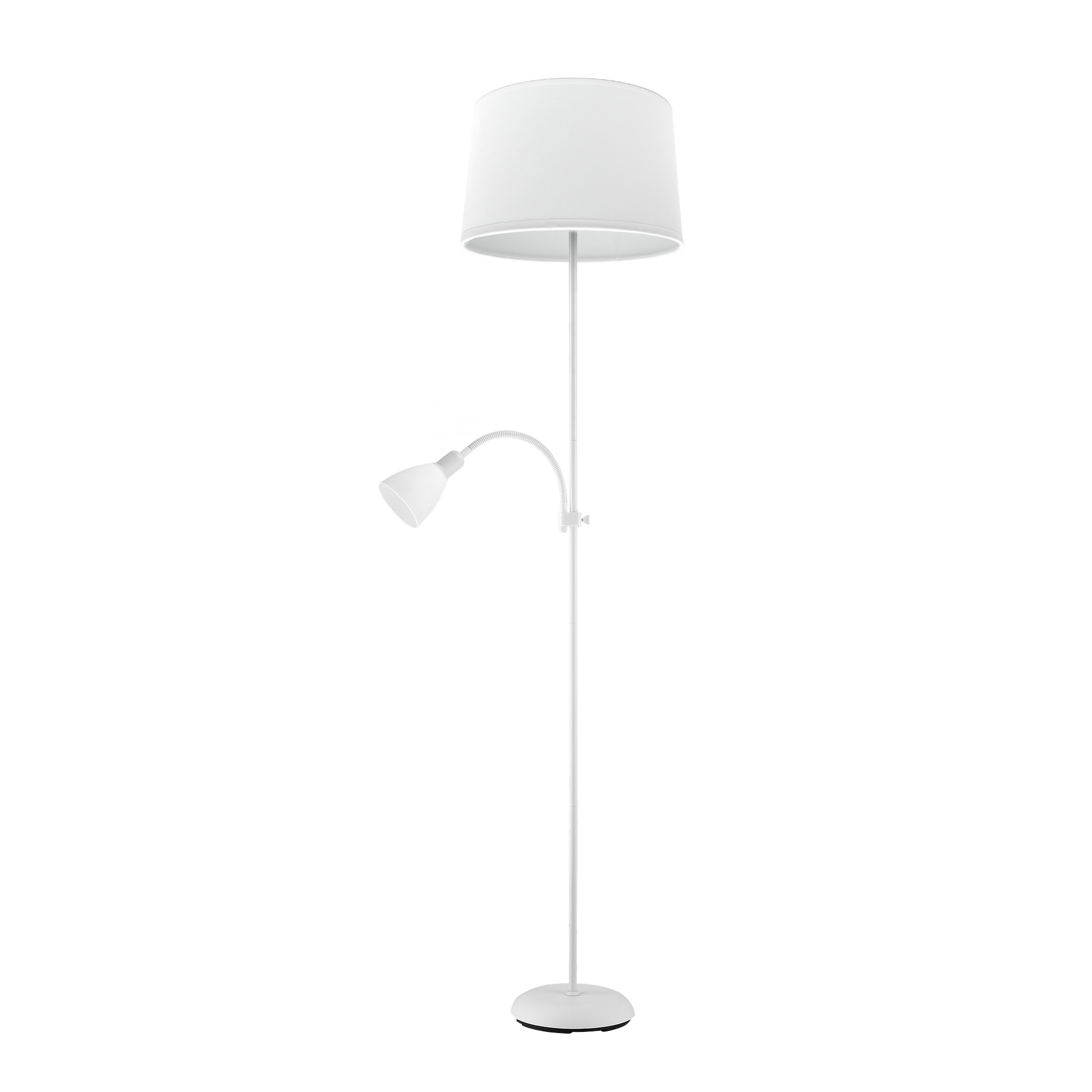 Pie de salón con lector orientable para una lectura perfecta
