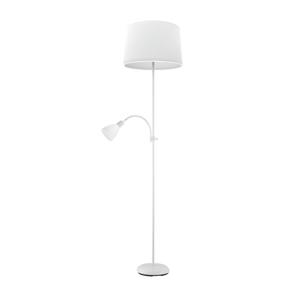 Pie de salón con lector orientable para una lectura perfecta