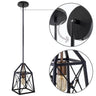 Colgante PAVEL Vintage Negro/Oro Interlusa para iluminación interior