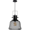Colgante LUMIERE Vintage Negro Interlusa 32cm