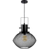 Colgante LUMIERE Vintage Negro Interlusa 40cm