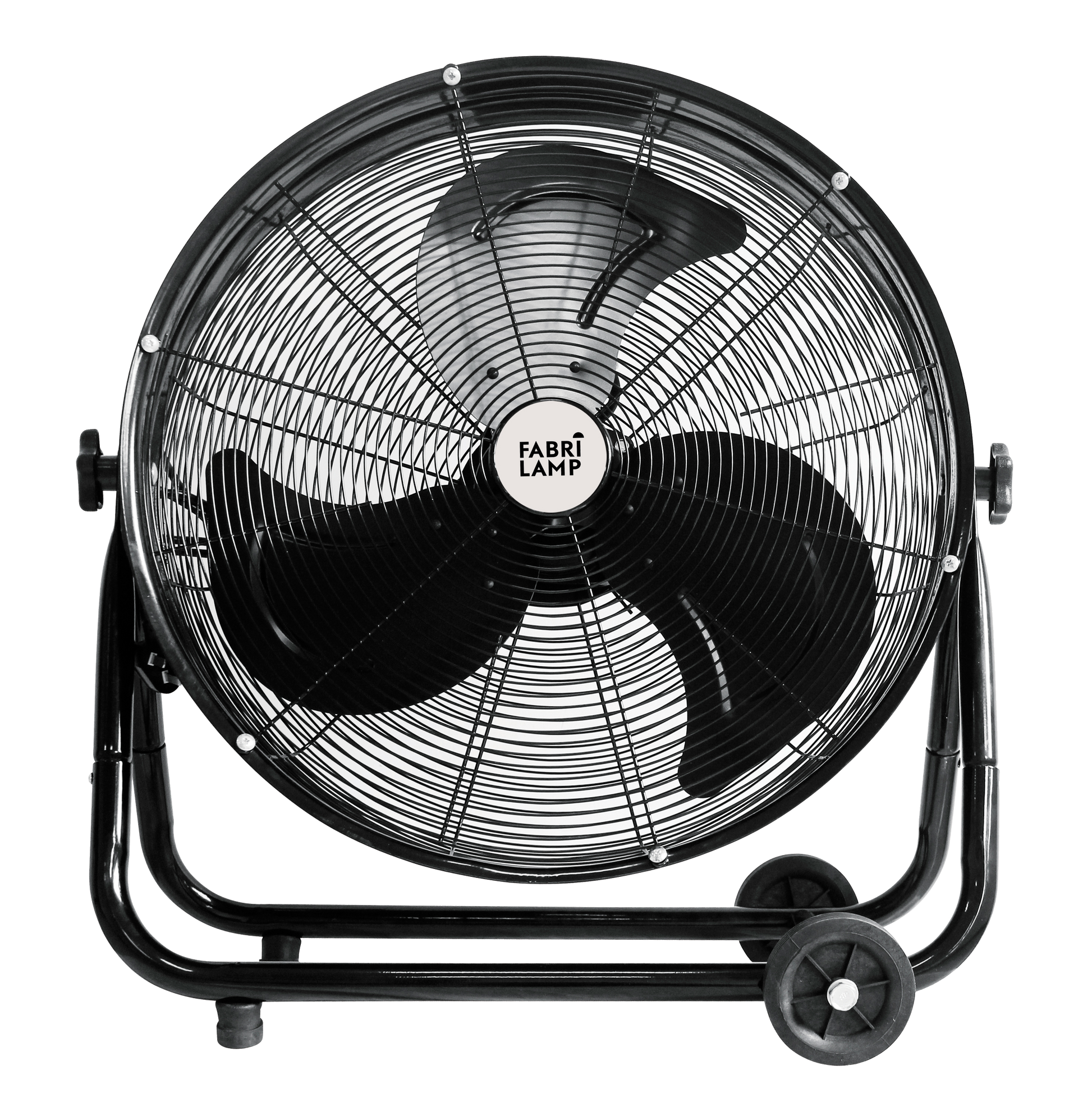 Ventilador Industrial Poniente 180w Negro de Fabrilamp/Abrila - Vista frontal