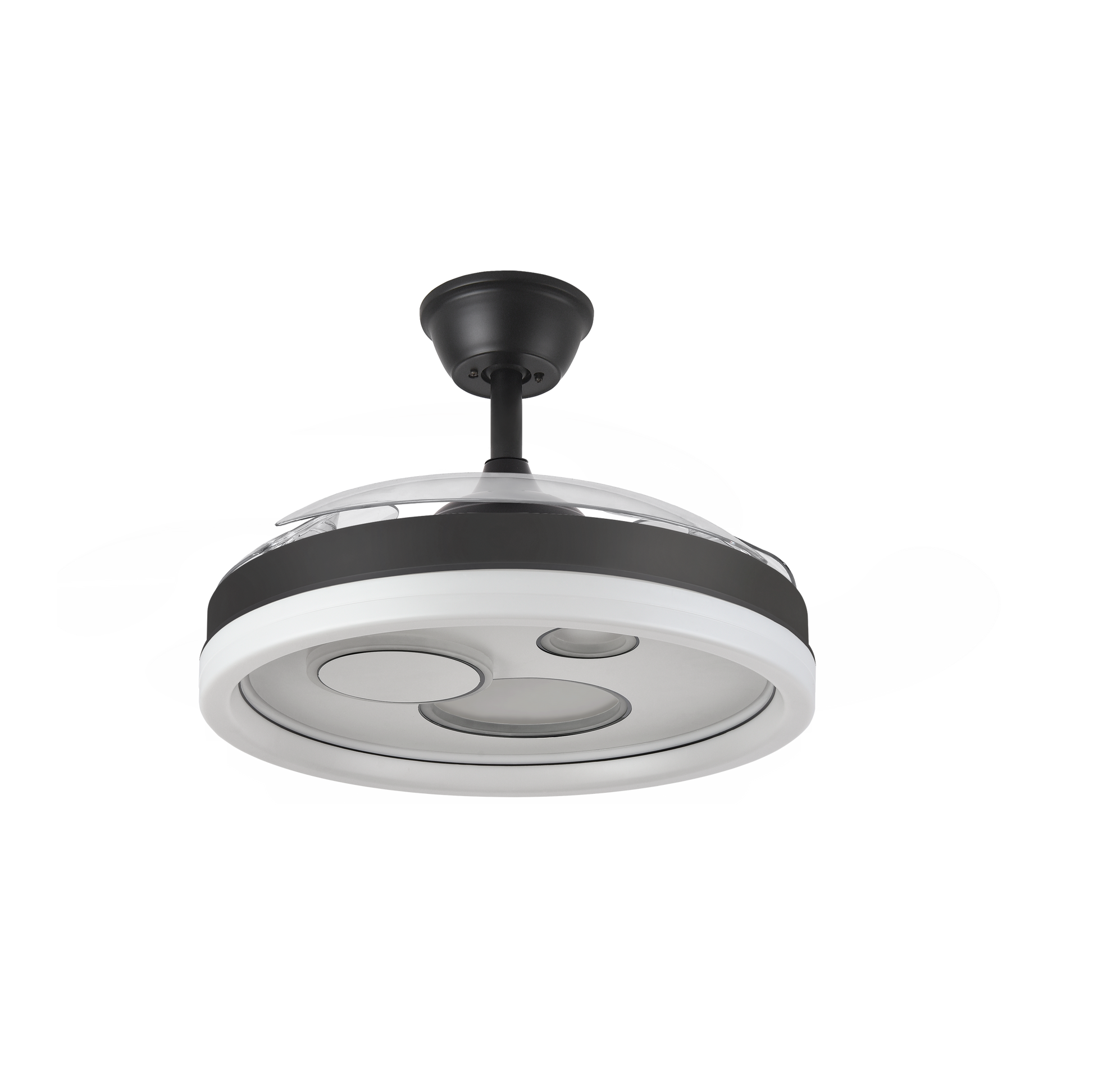 Ventilador DC 72W con luz LED de 3 temperaturas (3000K, 4000K, 6000K) para cualquier estancia