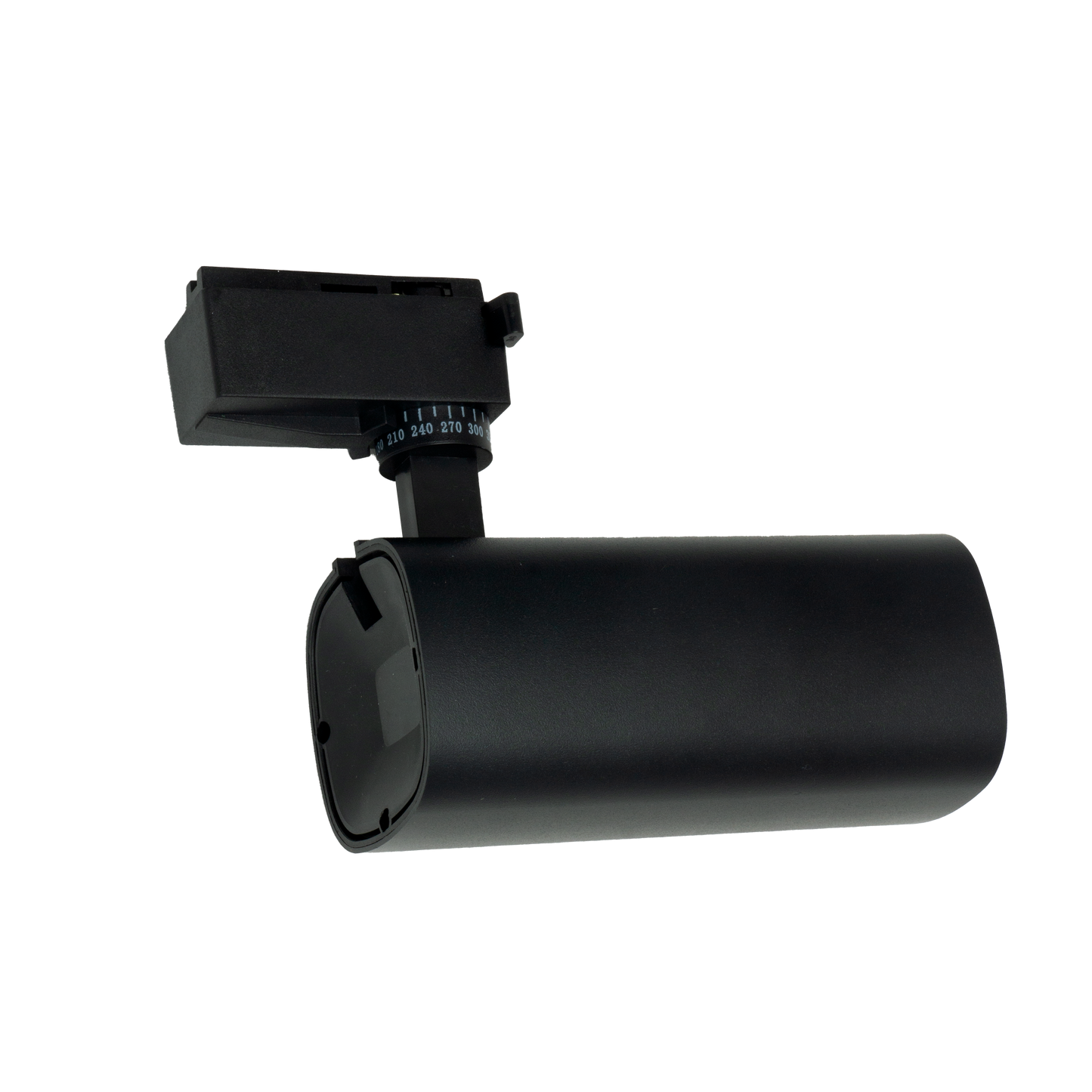 Foco de carril LED negro, ideal para estudios