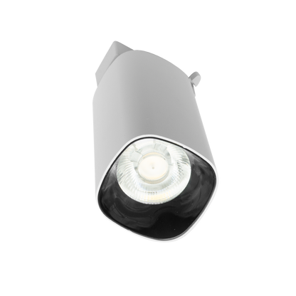 Foco carril Alfil blanco, luz natural 4000K para una visibilidad óptima