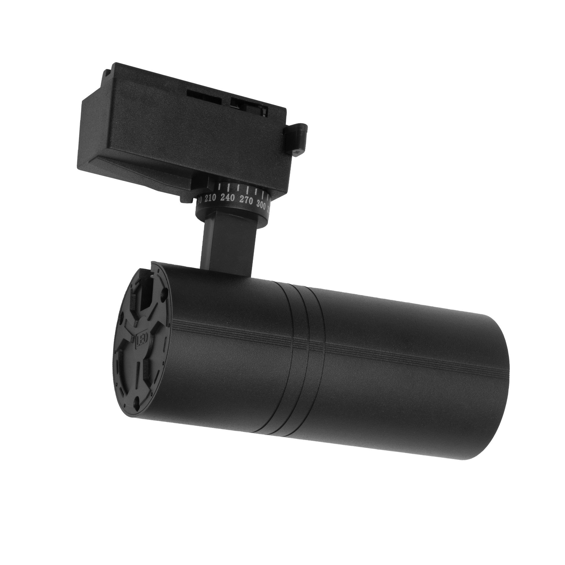 Foco Carril Anzo 30W 4000K Negro - Vista frontal