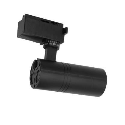 Foco carril LED ANZO Fabrilamp / Abrila orientable negro 180192009
