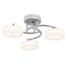 Plafón LED TOKIO LUMIT Diseño Cromo Ref. 114183020