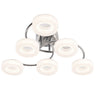 Plafón TOKIO LED Cromo LUMIT 114186020