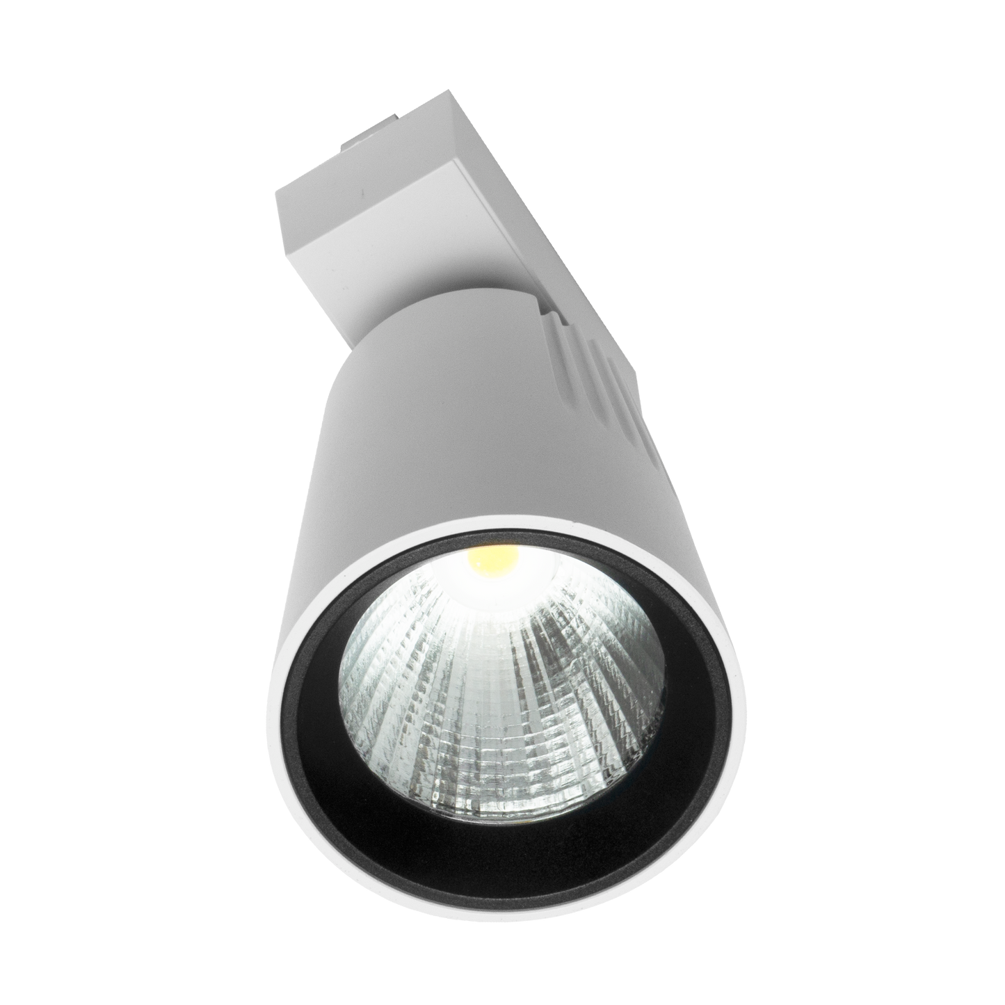 Foco Carril LED 40W 2700K Telma Blanco - Vista frontal