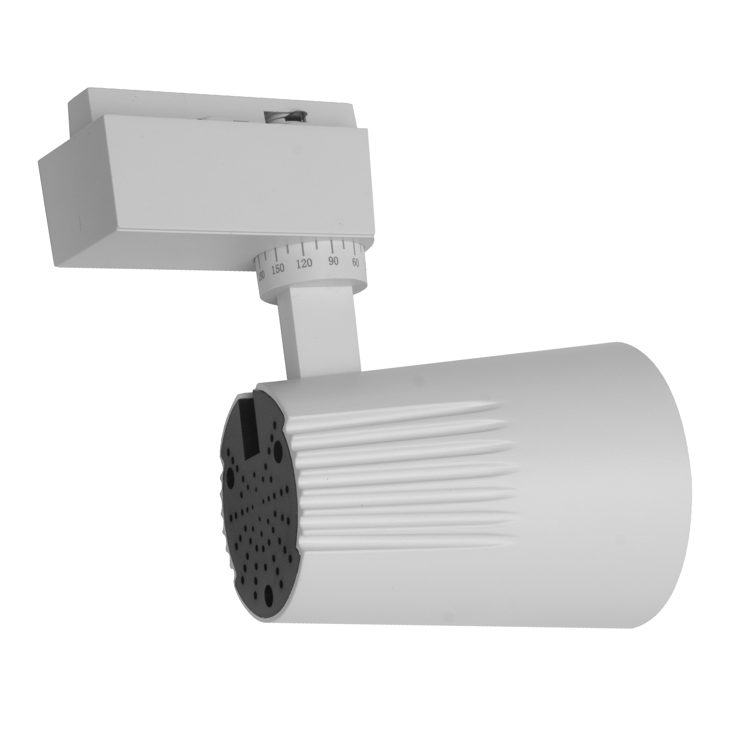 Foco Carril LED 20W 6000K Telma Blanco - Vista frontal