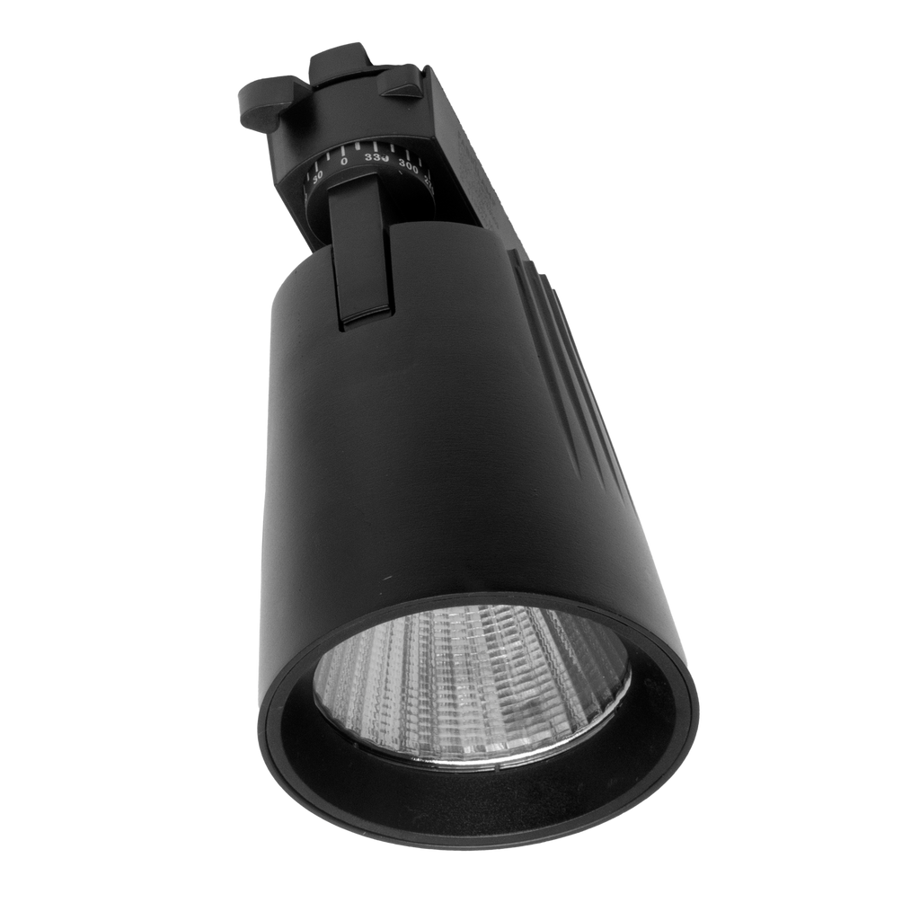 Foco de carril orientable Telma, perfecto para destacar áreas específicas.