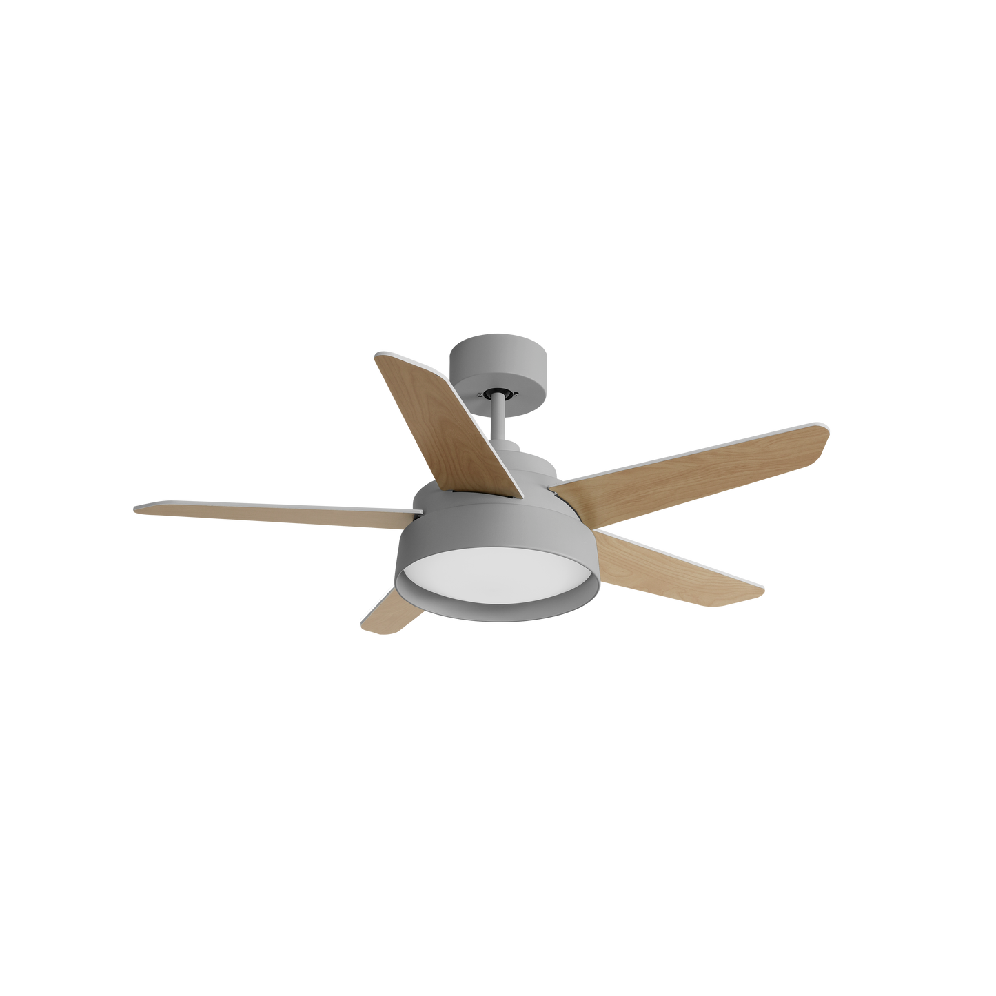 Ventilador de techo con motor DC silencioso y 6 velocidades ajustables