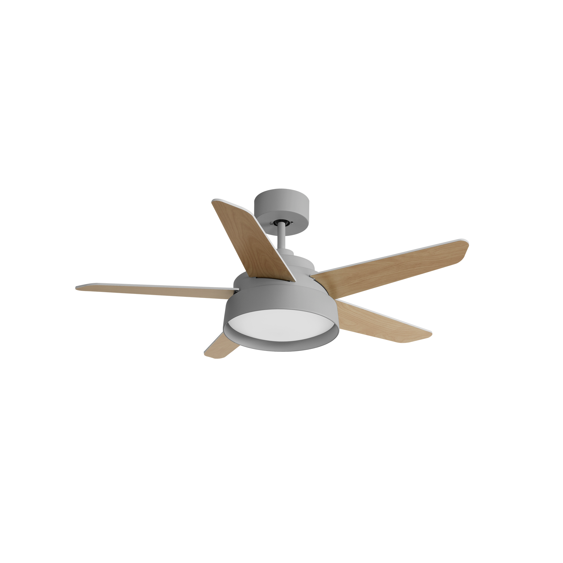 Ventilador de techo con motor DC silencioso y 6 velocidades ajustables