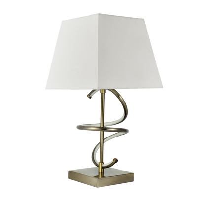 Lámpara de mesa con LED integrado de 8W y luz natural, ideal para el dormitorio