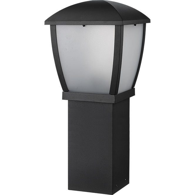 Farola Exterior Negra LUMIT Drave 116440109 para jardín y caminos.