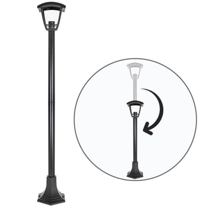 Farola Exterior Grande ZOIO Negra LUMIT 116740109